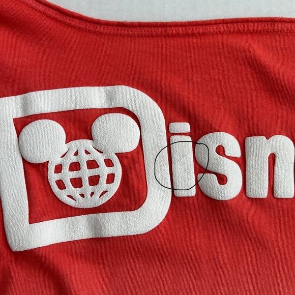 Disney World Parks‎ Women’s Coral Ombre Cotton Short Sleeve Spirit Jersey XS - Picture 12 of 12